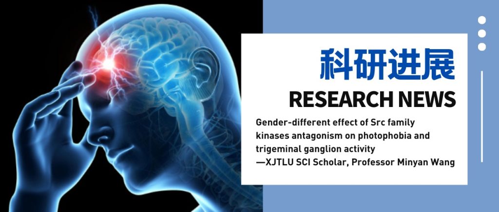 科研进展｜新研究揭示精准医疗在预防和治疗偏头痛畏光中的潜力